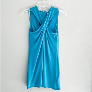 Michael Kors Turquoise Blue Mini Dress X-Small